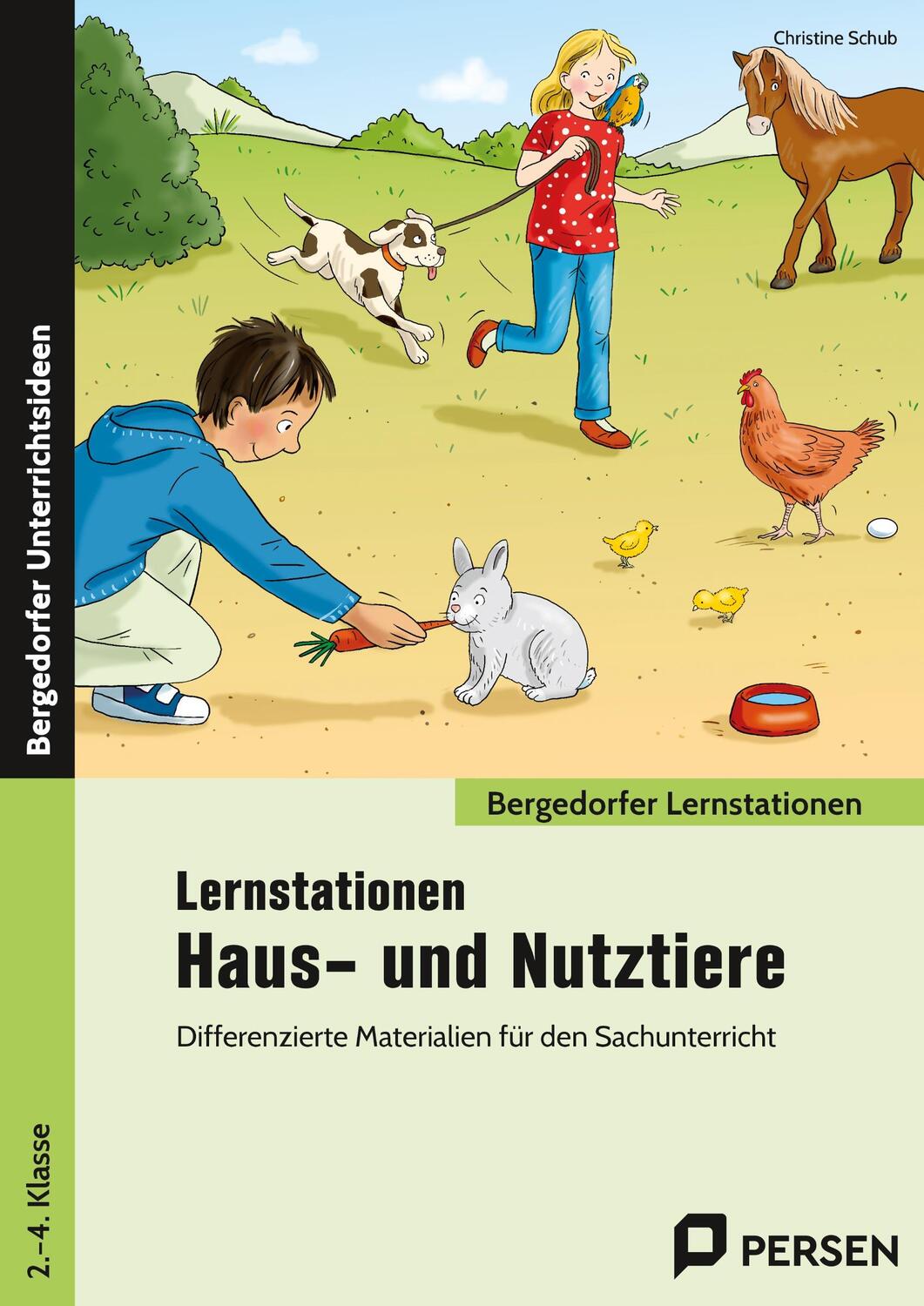 Cover: 9783403200833 | Lernstationen Haus- und Nutztiere | Christine Schub | Taschenbuch