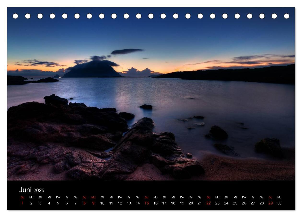 Bild: 9783435722259 | Sardinien (Tischkalender 2025 DIN A5 quer), CALVENDO Monatskalender