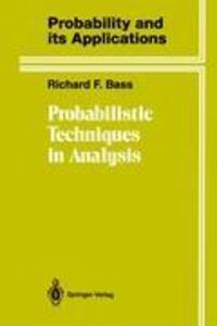 Cover: 9780387943879 | Probabilistic Techniques in Analysis | Richard F. Bass | Buch | XII