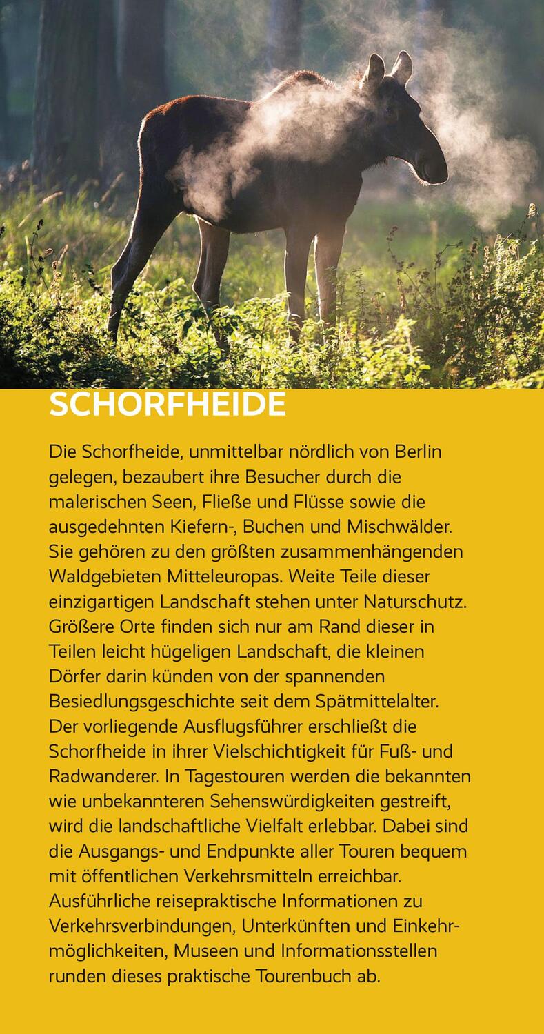 Bild: 9783897946224 | TRESCHER Reiseführer Schorfheide | Jörg Grzam (u. a.) | Taschenbuch