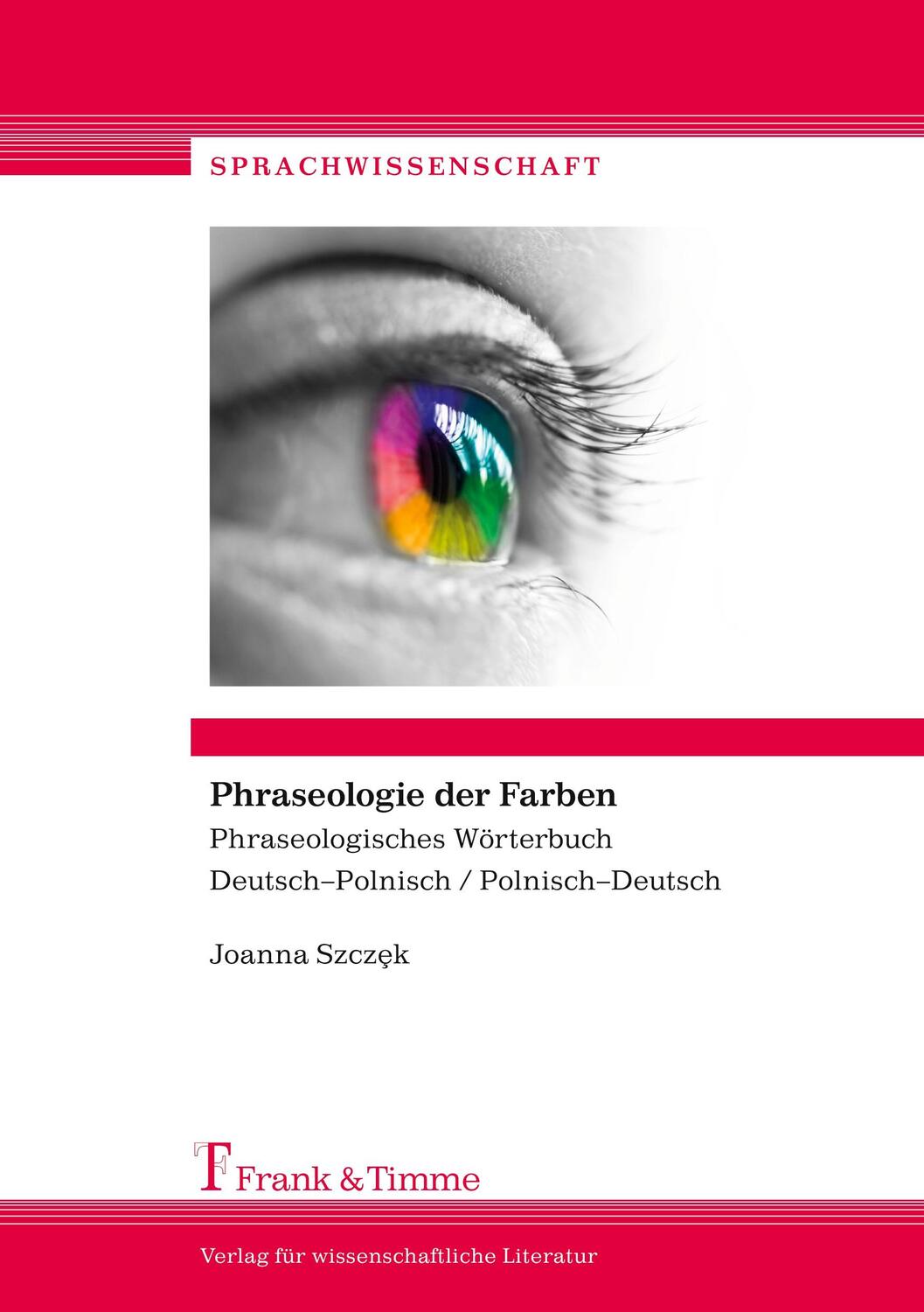 Cover: 9783732903375 | Phraseologie der Farben | Joanna Szcz¿k | Taschenbuch | Paperback