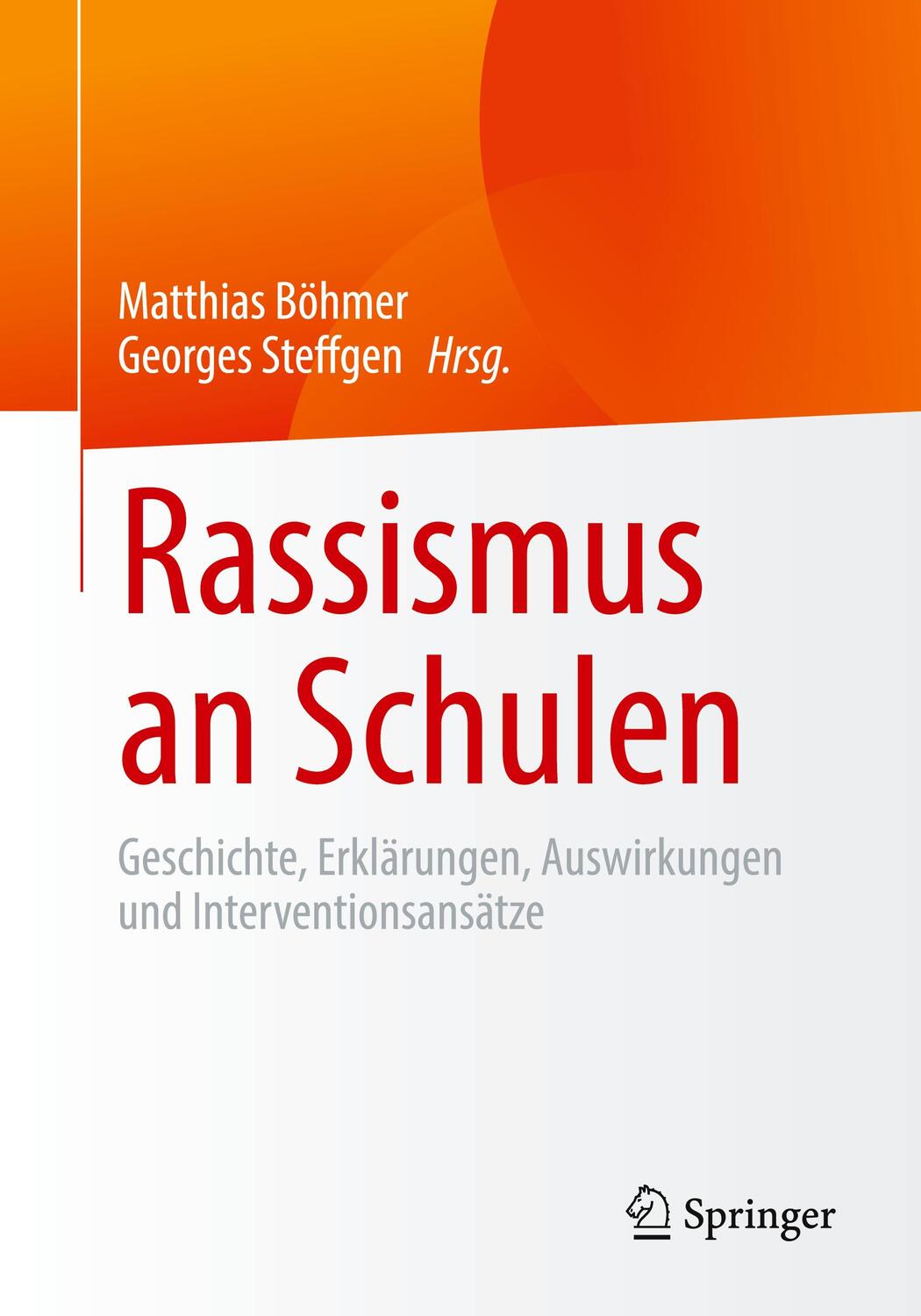 Cover: 9783658366100 | Rassismus an Schulen | Matthias Böhmer (u. a.) | Taschenbuch | 2022