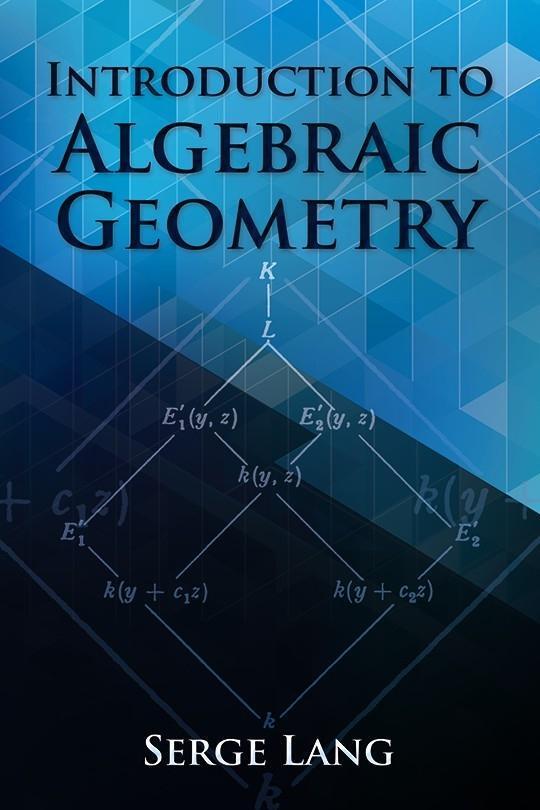 Cover: 9780486834221 | Introduction to Algebraic Geometry | Serge Lang | Taschenbuch | 2019