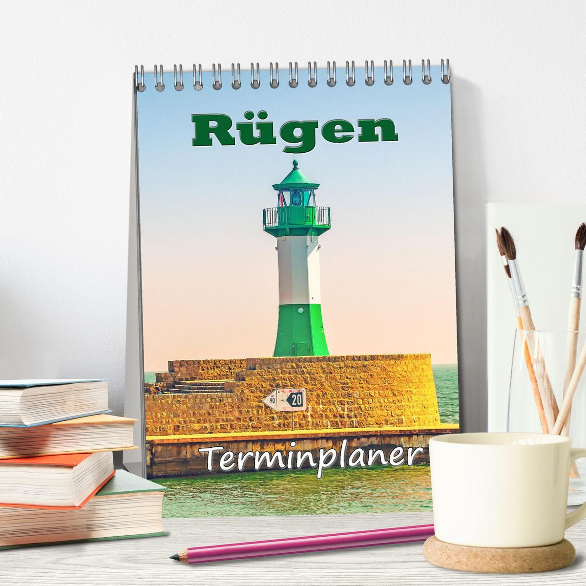 Bild: 9783435916634 | Rügen - Terminplaner (Tischkalender 2025 DIN A5 hoch), CALVENDO...