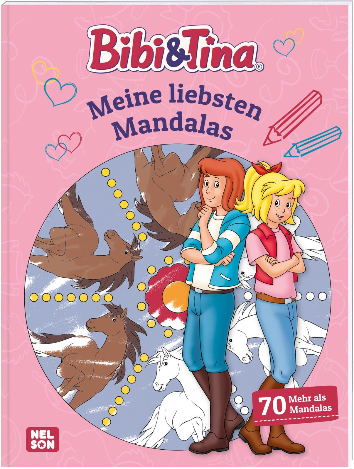 Cover: 9783845121352 | Bibi &amp; Tina: Meine liebsten Mandalas | Freunde für immer! | Buch