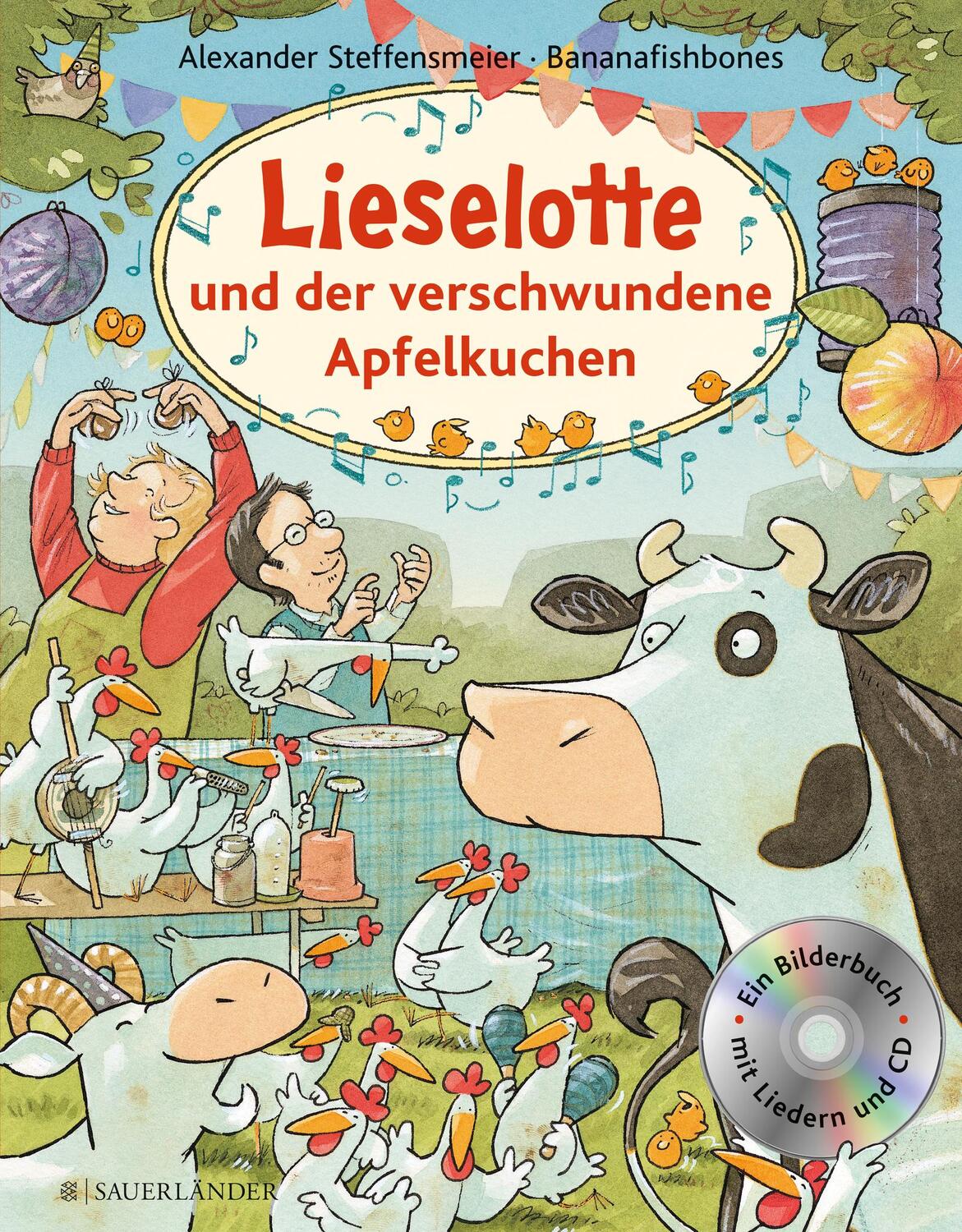 Cover: 9783737350105 | Lieselotte und der verschwundene Apfelkuchen. Buch mit CD | Buch