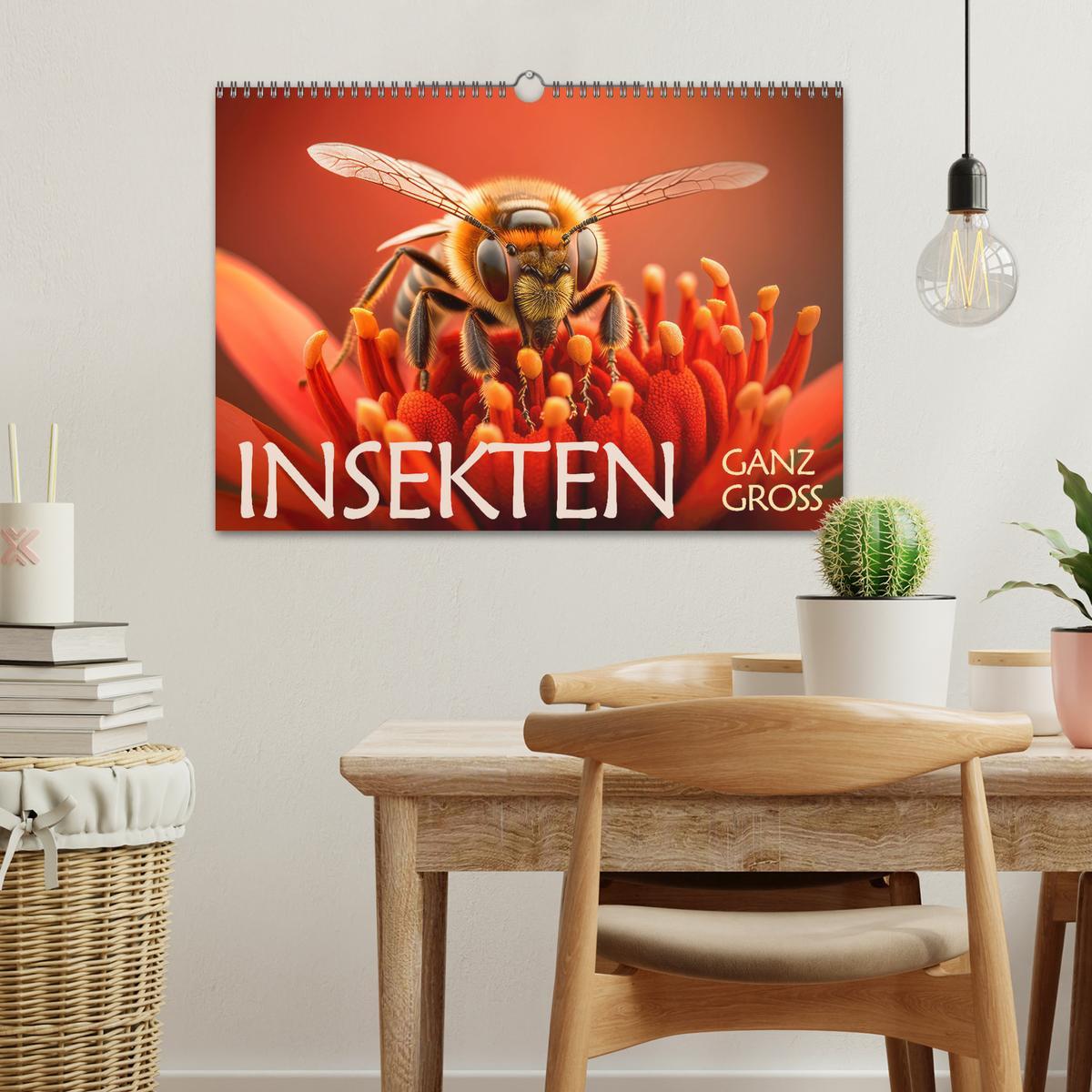 Bild: 9783383913082 | Insekten ganz gross (Wandkalender 2025 DIN A3 quer), CALVENDO...