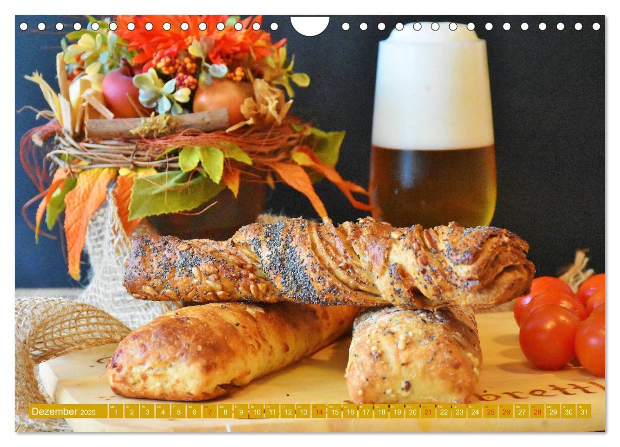 Bild: 9783435197163 | Brot und Gebäck. Feines aus der Backstube (Wandkalender 2025 DIN A4...