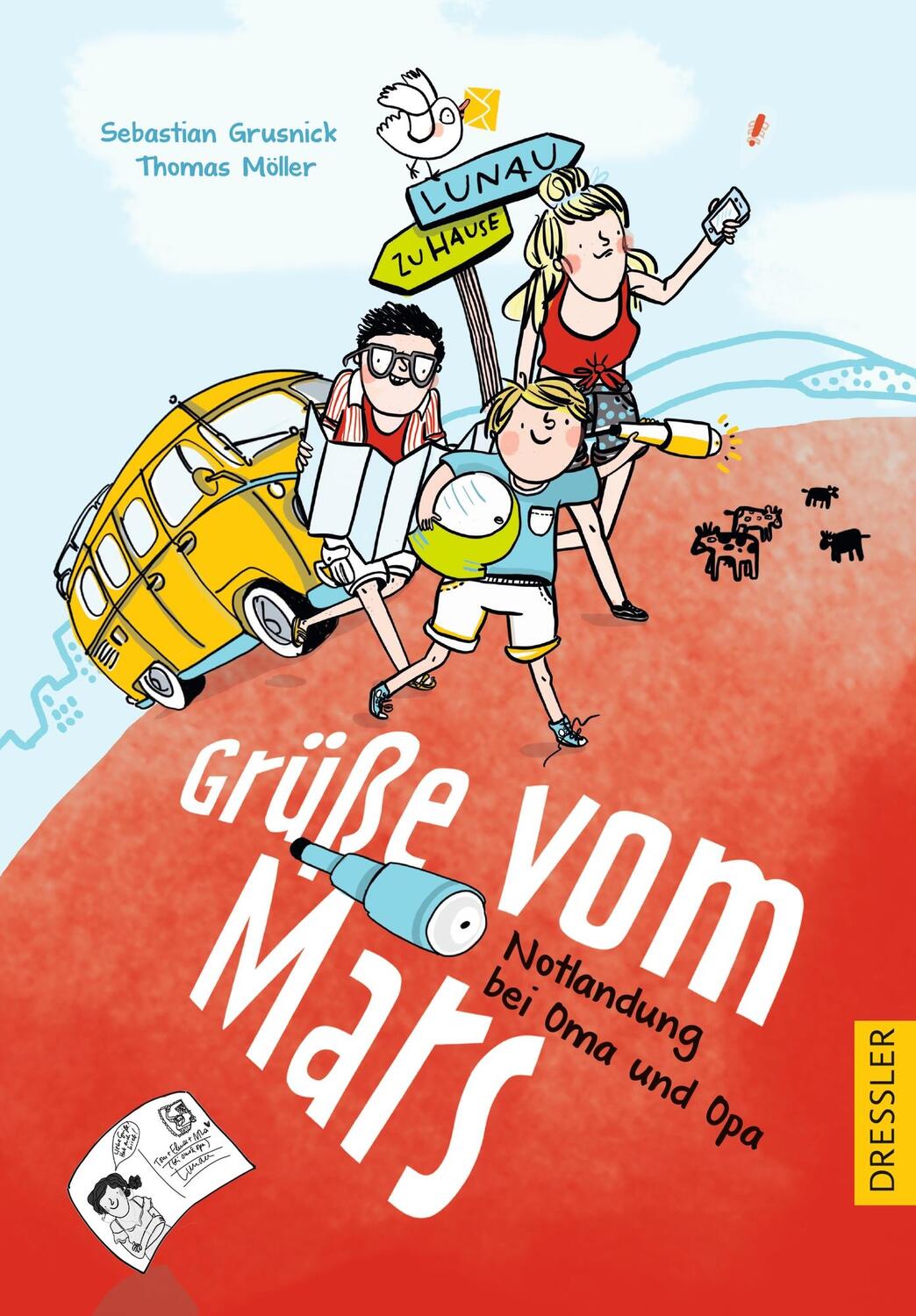 Cover: 9783791500676 | Grüße vom Mars | Notlandung bei Oma und Opa | Thomas Möller (u. a.)