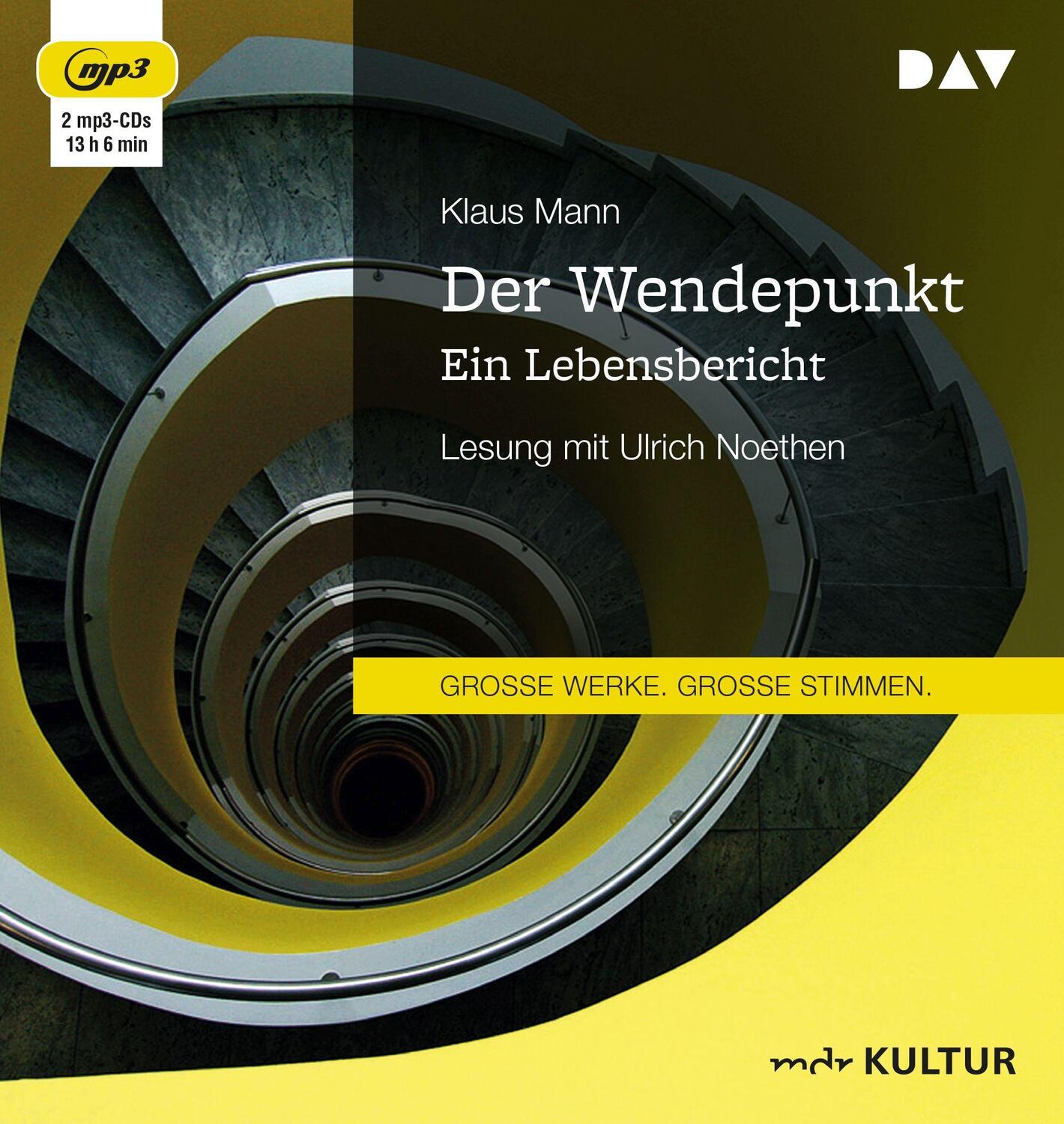 Cover: 9783742402301 | Der Wendepunkt. Ein Lebensbericht | Klaus Mann | MP3 | 2 | Deutsch