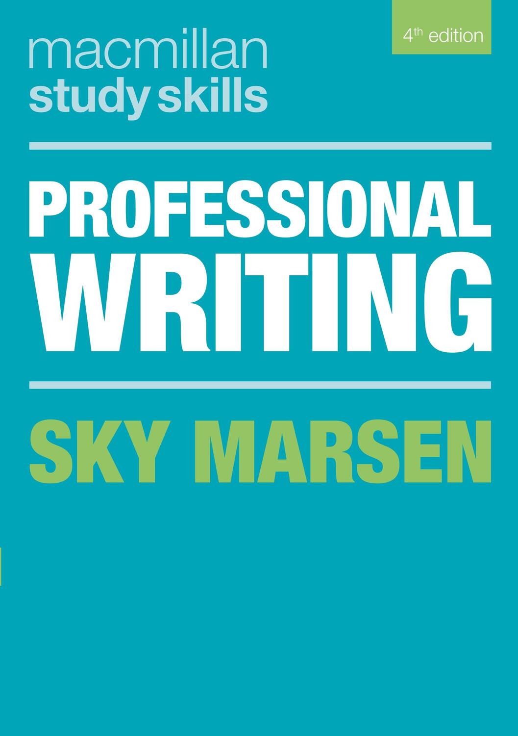 Cover: 9781352007992 | Professional Writing | Sky Marsen | Taschenbuch | Englisch | 2019