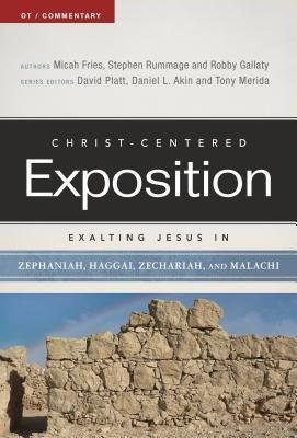 Cover: 9780805496482 | Exalting Jesus in Zephaniah, Haggai, Zechariah, and Malachi | Buch