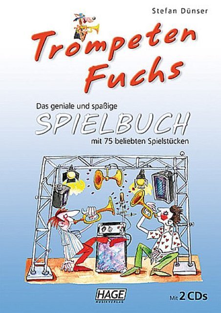 Cover: 4026929916860 | Trompeten Fuchs Spielbuch | Hage Musikverlag | EAN 4026929916860