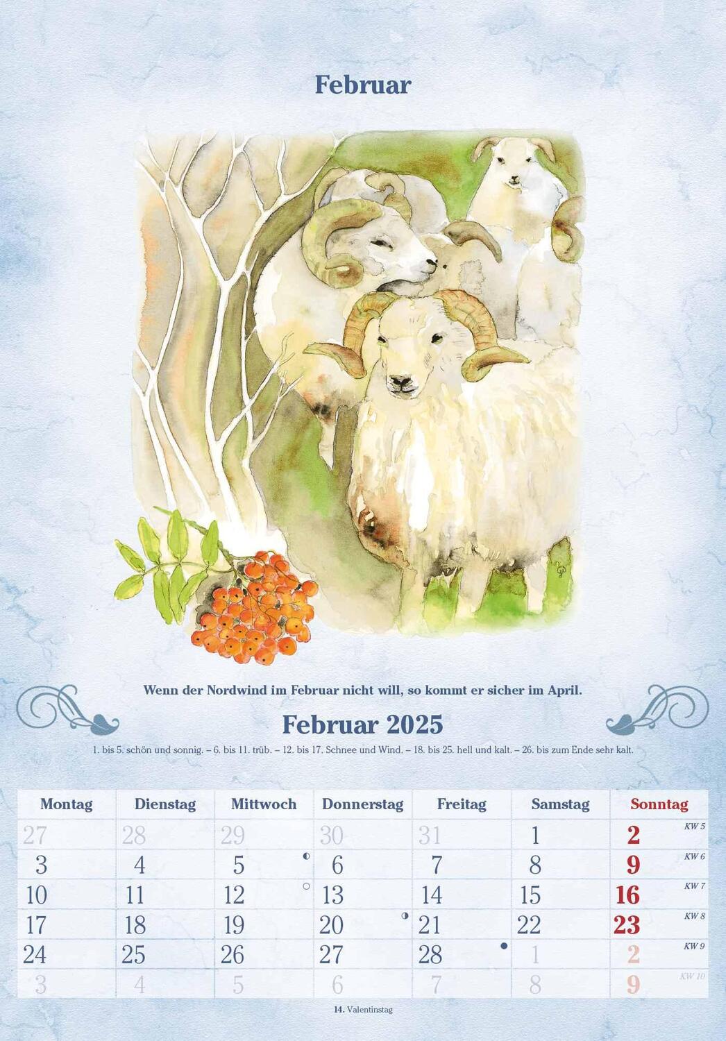 Bild: 4251732341053 | 100-jähriger Kalender 2025 - Bildkalender 23,7x34 cm - mit...