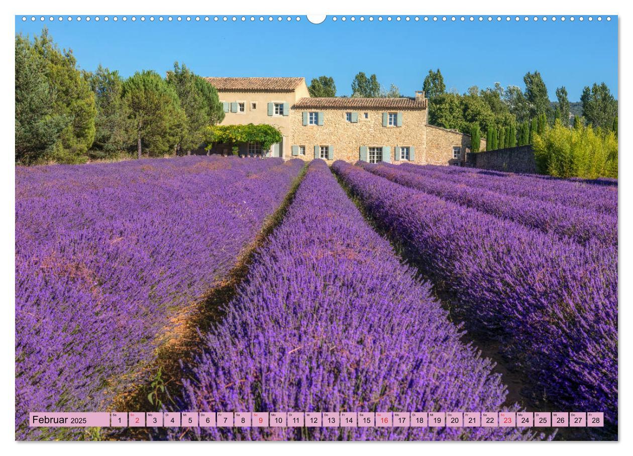 Bild: 9783435304028 | Provence, Lavendelzeit in Südfrankreich (Wandkalender 2025 DIN A2...