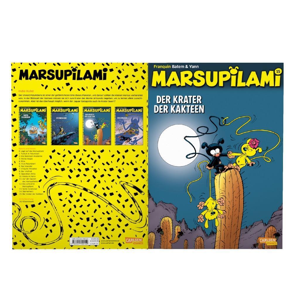 Bild: 9783551799159 | Marsupilami 15: Der Krater der Kakteen | André Franquin (u. a.) | Buch