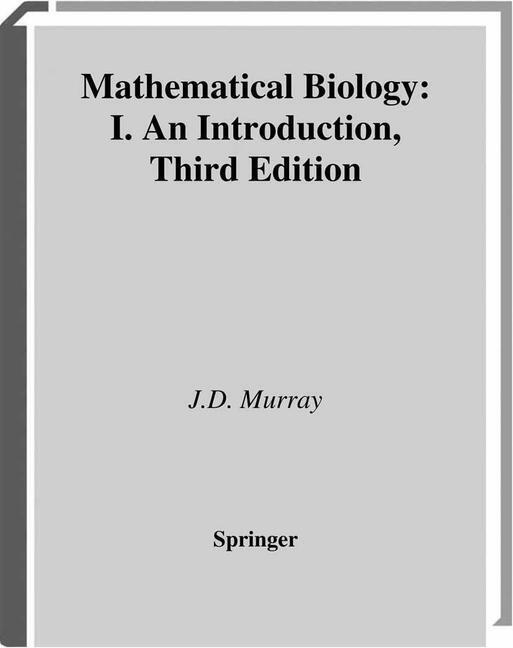 Cover: 9781475777093 | Mathematical Biology | I. An Introduction | James D. Murray | Buch