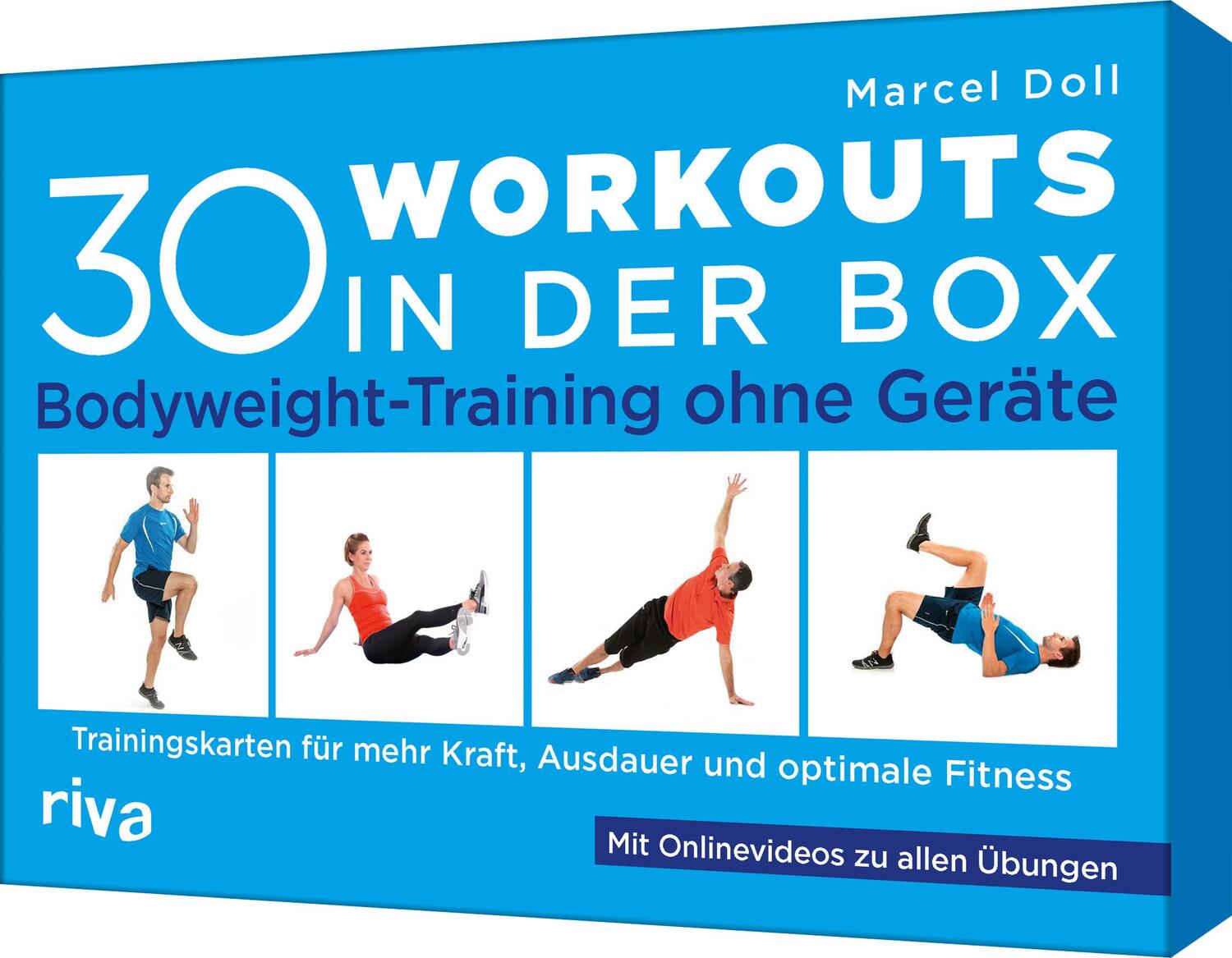 Cover: 9783742320681 | 30 Workouts in der Box - Bodyweight-Training ohne Geräte | Marcel Doll