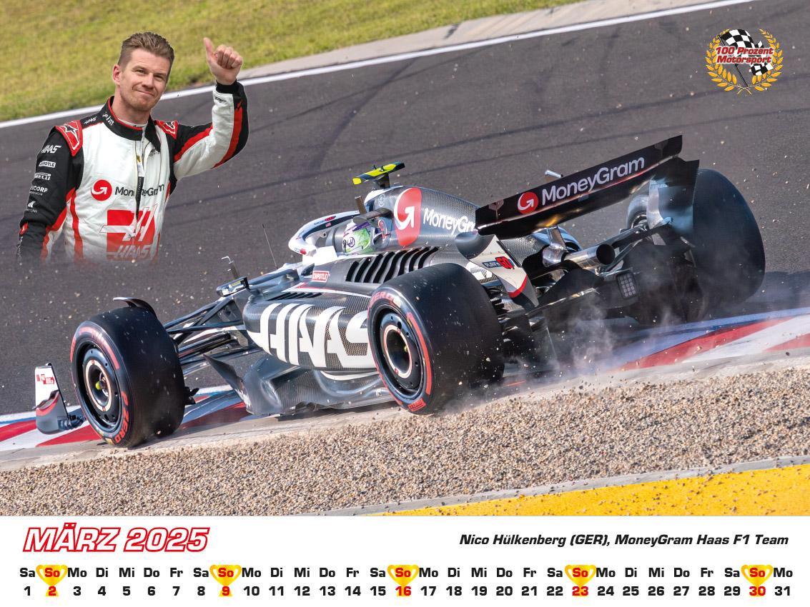 Bild: 9783948794675 | Formel 1 World Championship Kalender 2025 | Frank Pommer | Kalender