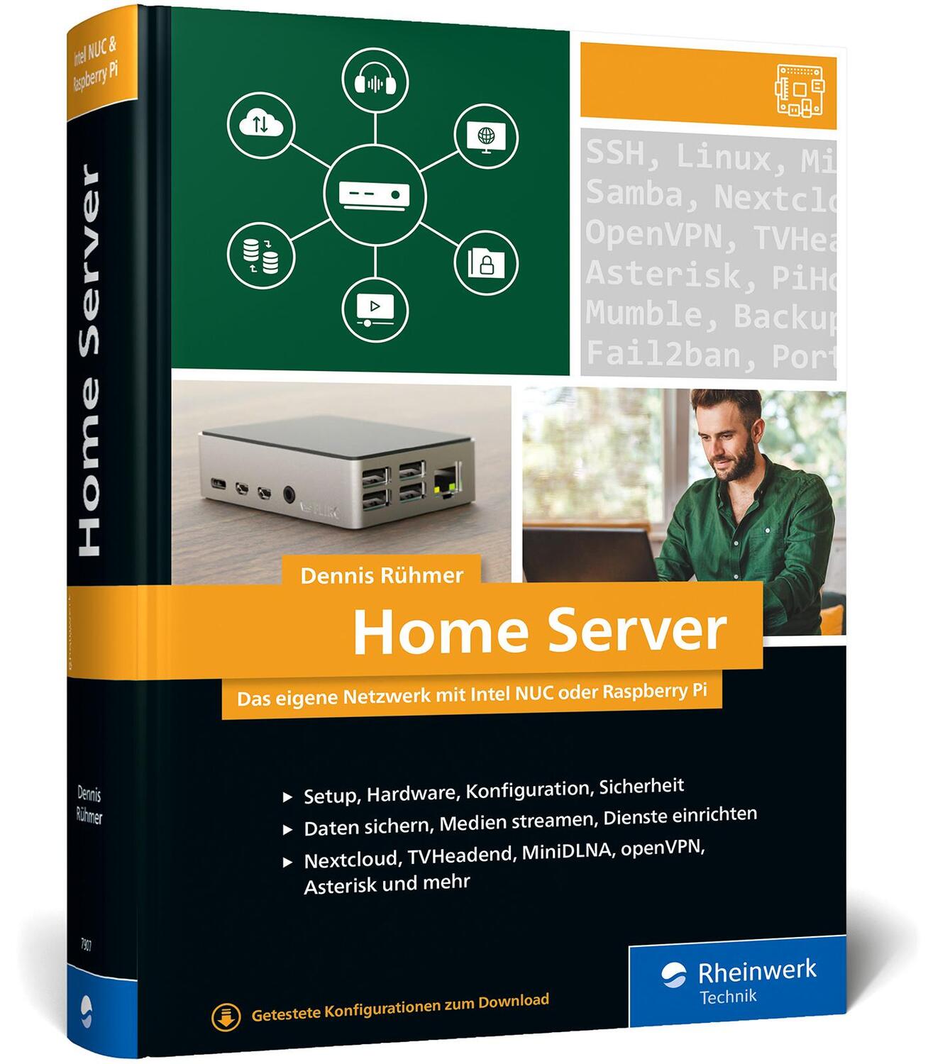 Cover: 9783836279079 | Home Server | Dennis Rühmer | Buch | Rheinwerk Computing | Deutsch