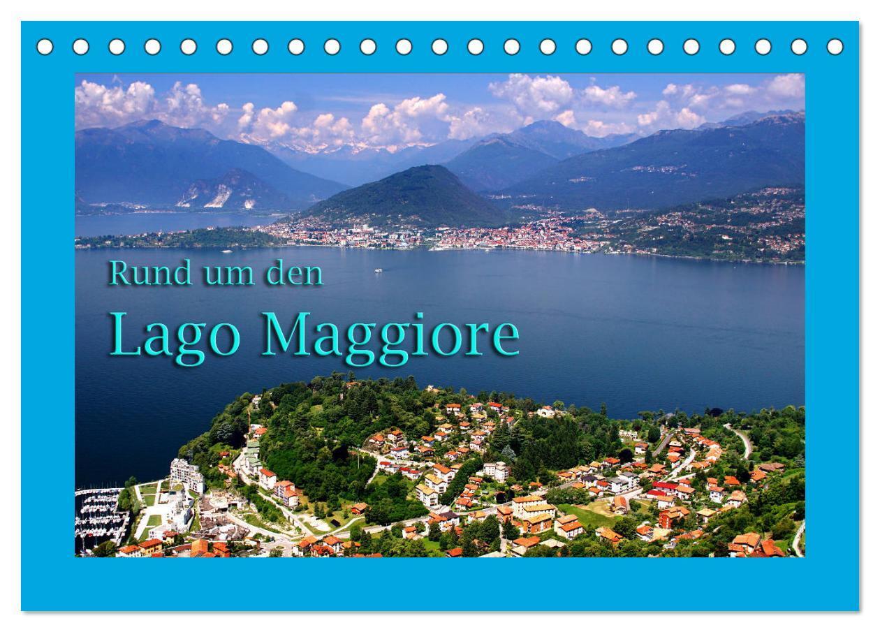 Cover: 9783675871120 | Rund um den Lago Maggiore (Tischkalender 2024 DIN A5 quer),...