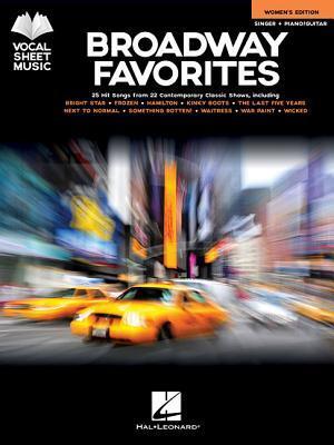 Cover: 9781540015341 | Broadway Favorites - Women's Edition: Singer + Piano/Guitar | Corp