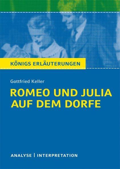 Cover: 9783804419780 | Romeo und Julia auf dem Dorfe. Textanalyse und Interpretation | Keller