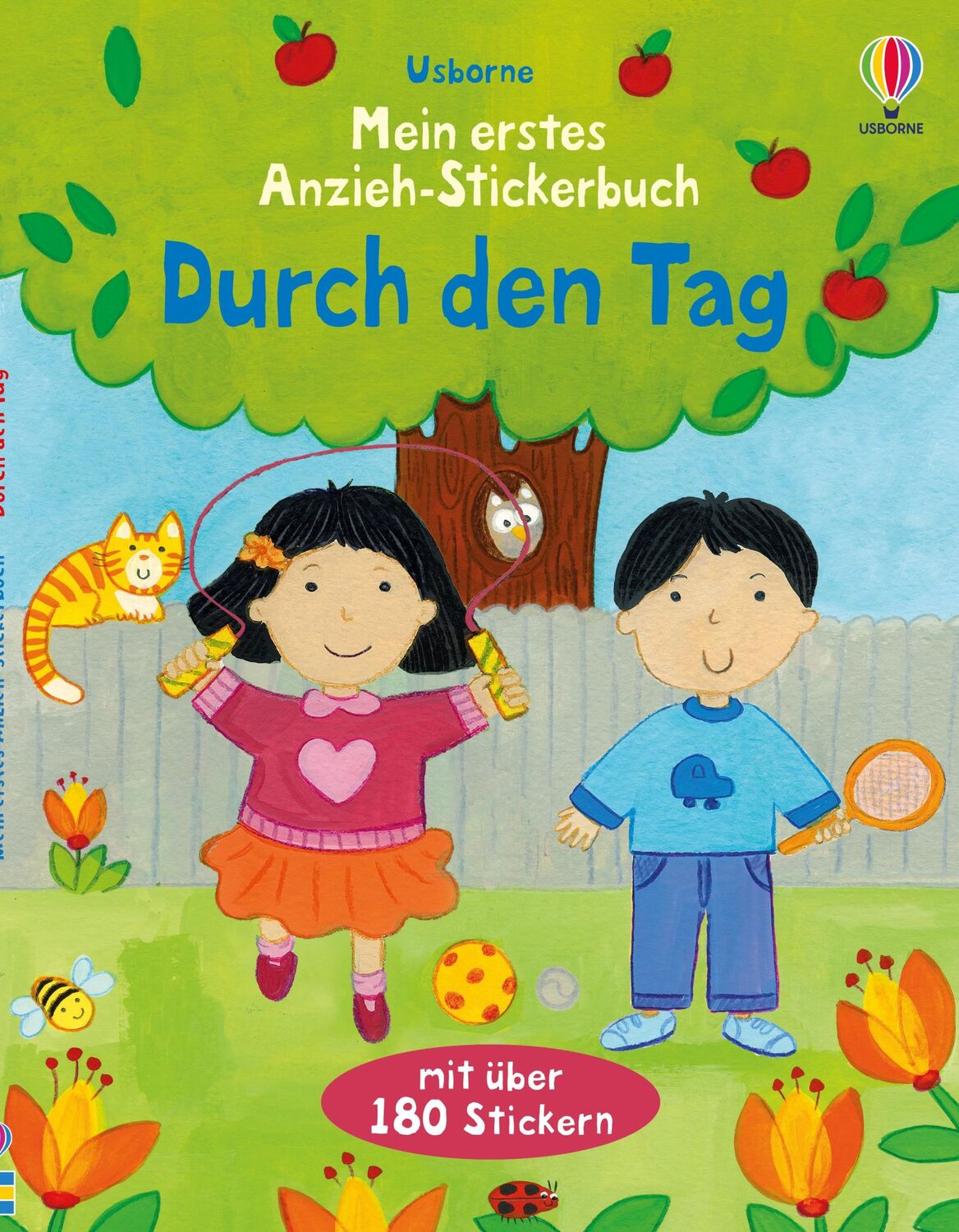 Cover: 9781789418750 | Mein erstes Anzieh-Stickerbuch: Durch den Tag | Felicity Brooks | Buch