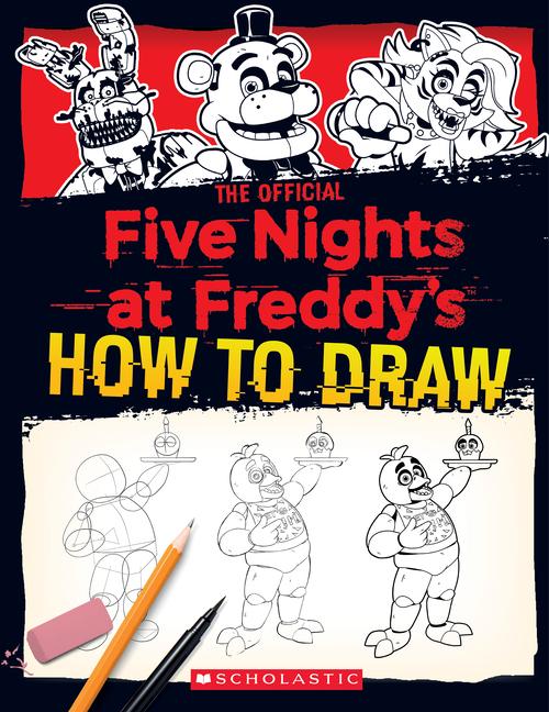 Cover: 9781338804720 | How to Draw Five Nights at Freddy's: An Afk Book | Scott Cawthon