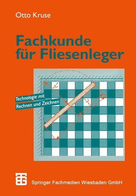 Cover: 9783663100263 | Fachkunde für Fliesenleger | Technologie mit Rechnen und Zeichnen