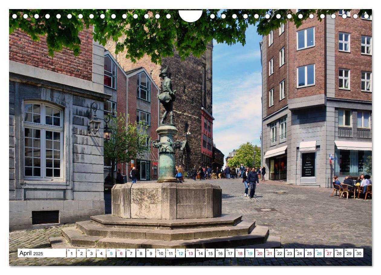 Bild: 9783435372720 | Aachen - Ansichtssache (Wandkalender 2025 DIN A4 quer), CALVENDO...