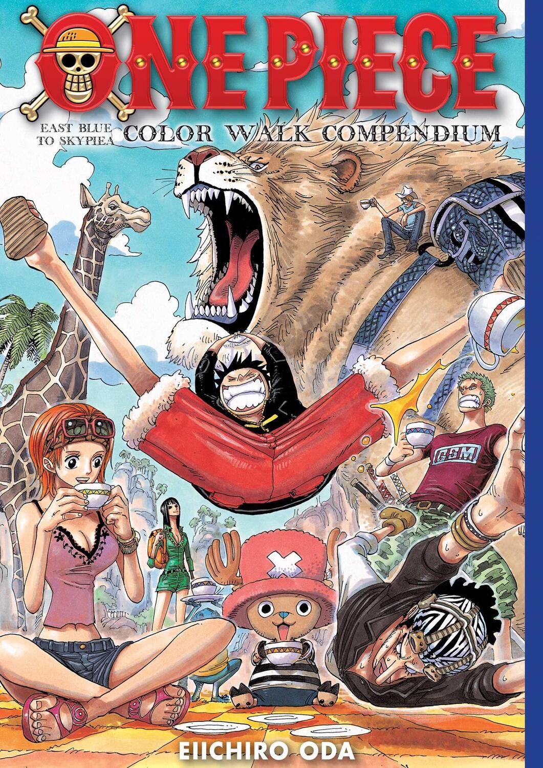 Cover: 9781421598505 | One Piece Color Walk Compendium: East Blue to Skypiea | Eiichiro Oda
