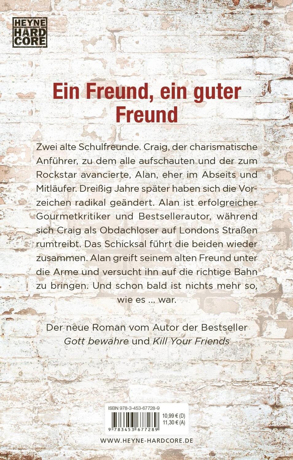 Bild: 9783453677289 | Alte Freunde | Roman | John Niven | Taschenbuch | Deutsch | 2019