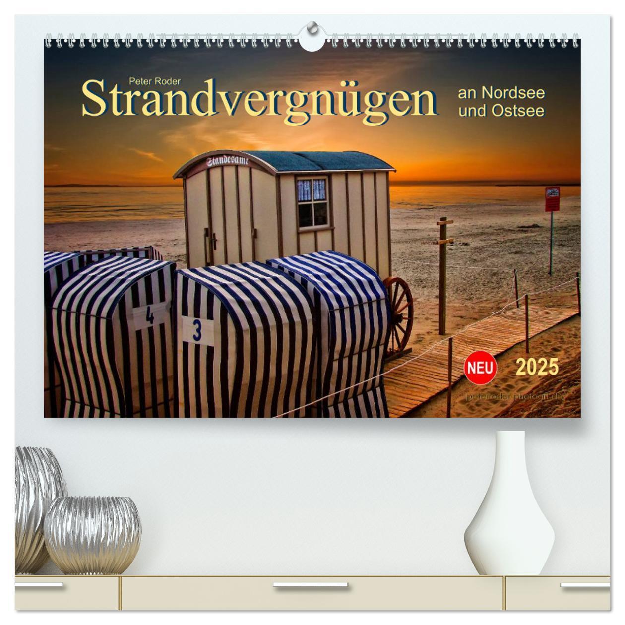 Cover: 9783435539239 | Strandvergnügen - an Nordsee und Ostsee (hochwertiger Premium...