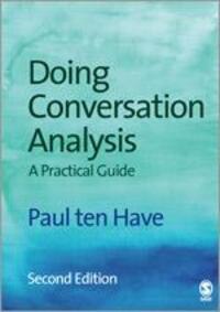 Cover: 9781412921756 | Doing Conversation Analysis | Paul Ten Have | Taschenbuch | Englisch