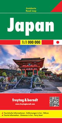 Cover: 9783707913873 | Japan, Autokarte 1:1.000.000 | (Land-)Karte | Deutsch | 2018