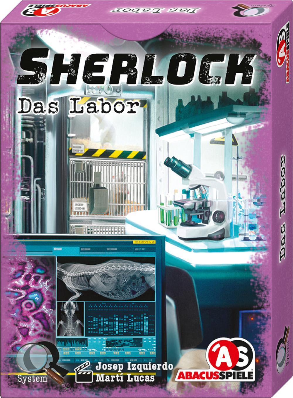 Cover: 4011898481969 | Sherlock - Das Labor | Josep Izquierdo Sánchez (u. a.) | Spiel | 48196