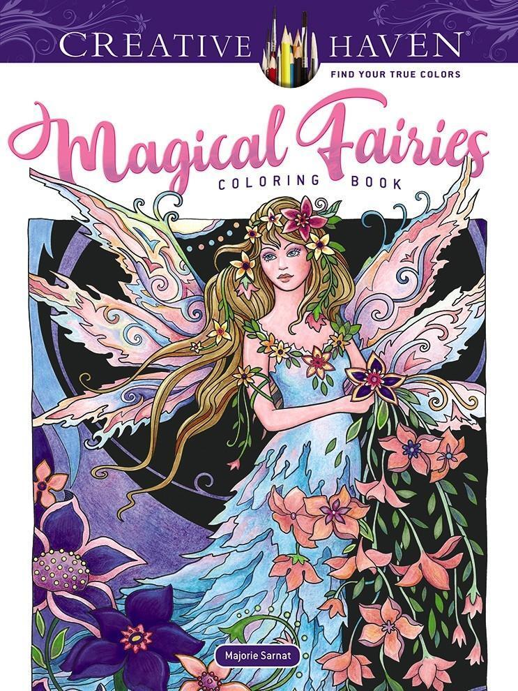 Cover: 9780486824215 | Adult Coloring Book Creative Haven Magical Fairies Coloring Book