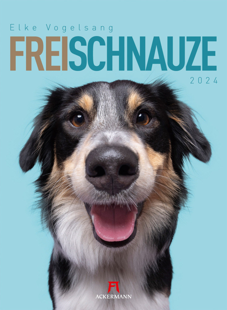 Cover: 9783838424873 | Frei Schnauze - Elke Vogelsang - Kalender 2024 | Vogelsang (u. a.)