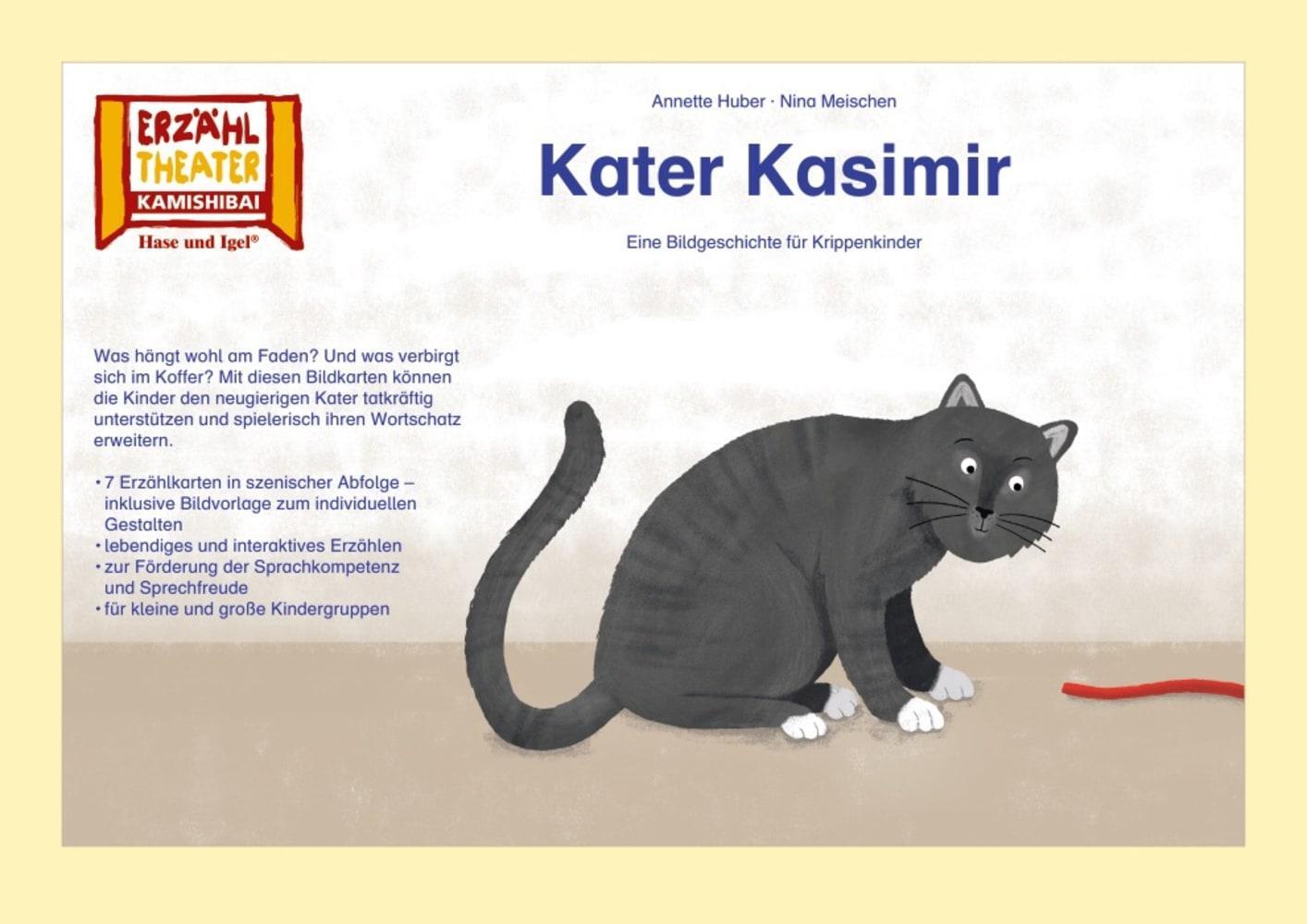 Cover: 4260505831318 | Kater Kasimir / Kamishibai Bildkarten | Annette Huber (u. a.) | 7 S.