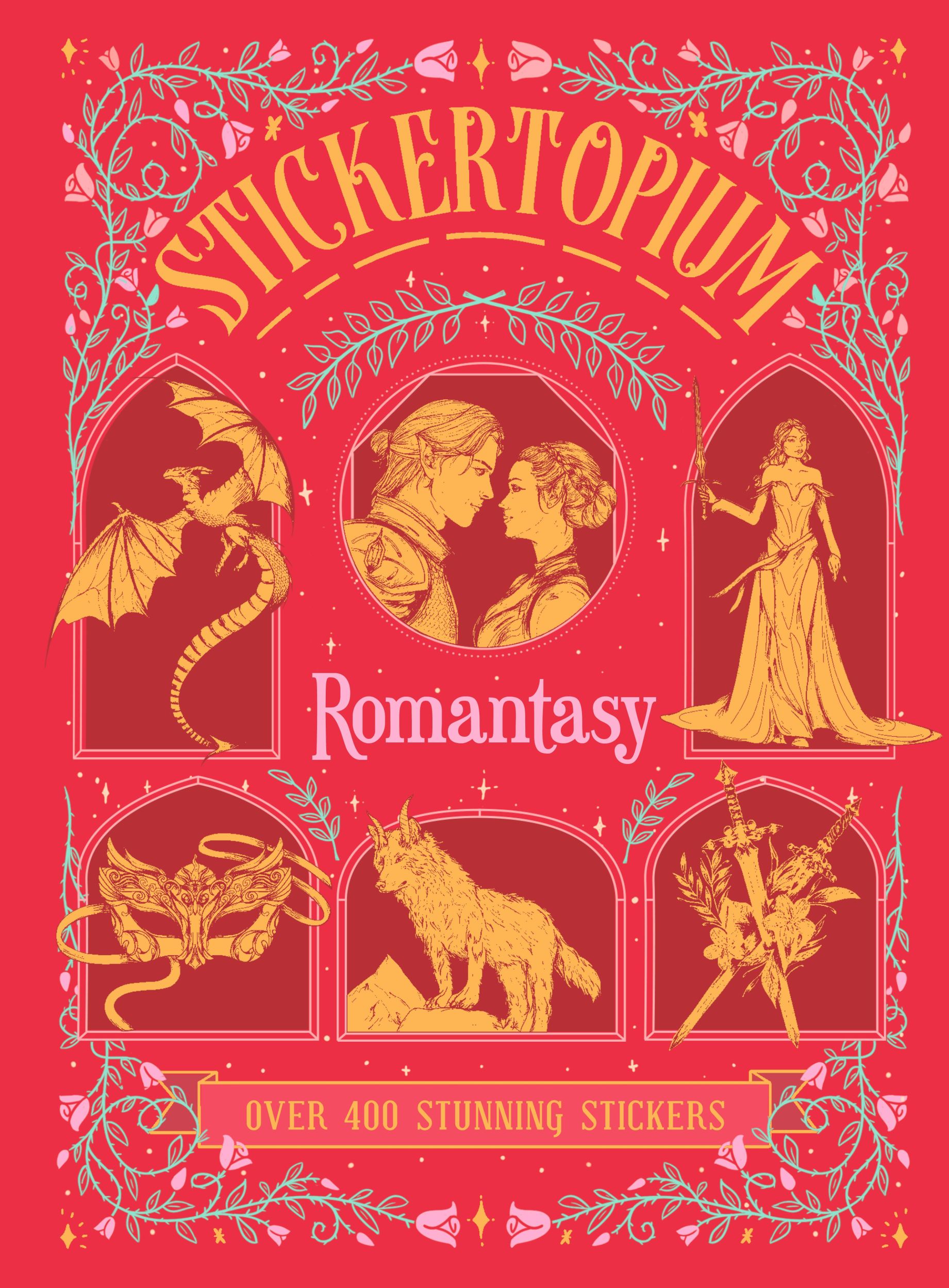 Cover: 9781836005278 | Stickertopium: Romantasy | Design Eye | Buch | Englisch | 2025