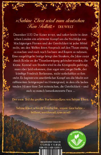 Rückseite: 9783426520161 | Schwert und Krone - Meister der Täuschung | Roman | Sabine Ebert