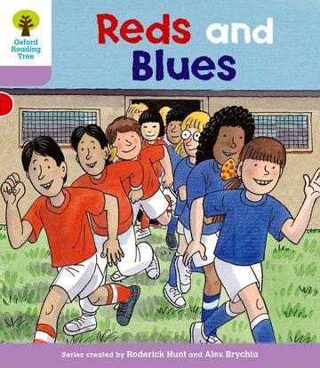 Cover: 9780198480648 | Oxford Reading Tree: Level 1+: First Sentences: Reds and Blues | Hunt