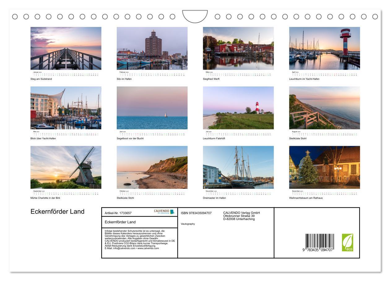 Bild: 9783435094707 | Eckernförder Land (Wandkalender 2025 DIN A4 quer), CALVENDO...