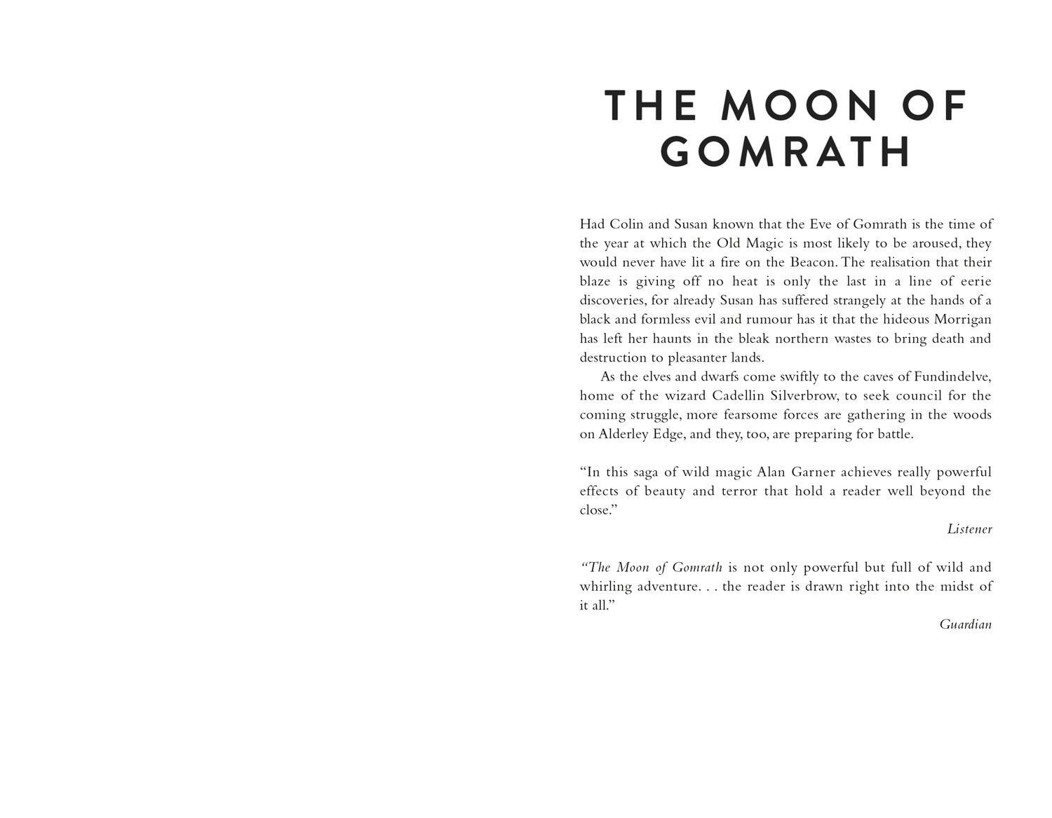 Bild: 9780007127870 | The Moon of Gomrath | Alan Garner | Taschenbuch | Englisch | 2002