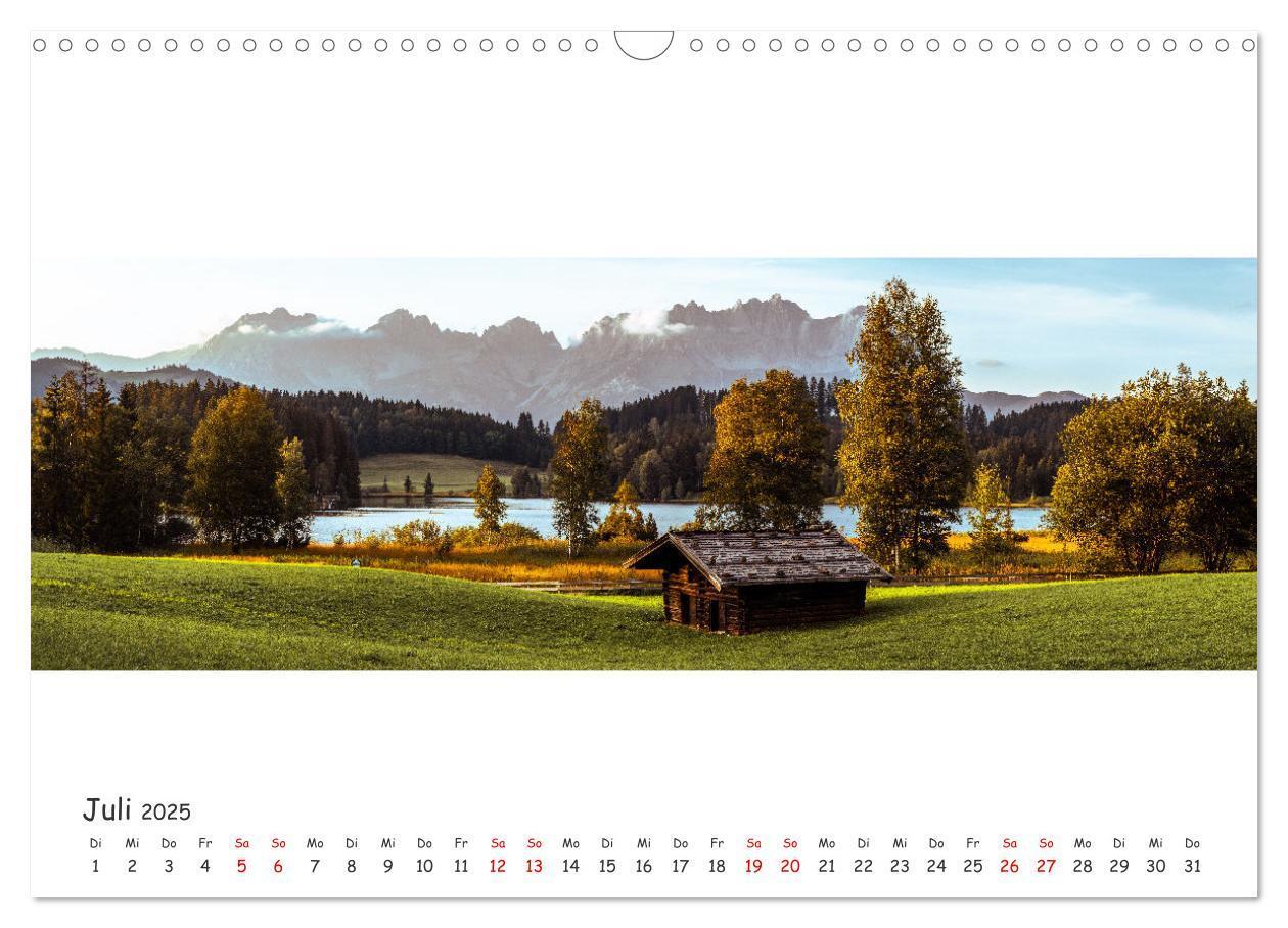 Bild: 9783383988349 | Wilder Kaiser Panorama 2025 (Wandkalender 2025 DIN A3 quer),...