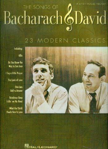 Cover: 9780793598397 | The Songs of Bacharach & David | Taschenbuch | Englisch | 1999