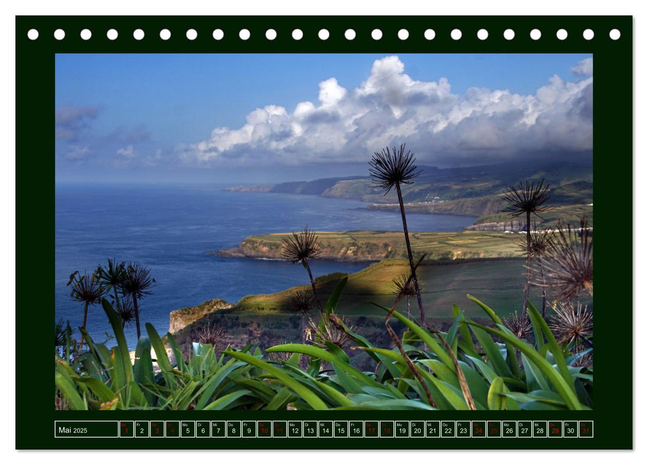 Bild: 9783383877674 | Sao Miguel - Perle der Azoren (Tischkalender 2025 DIN A5 quer),...