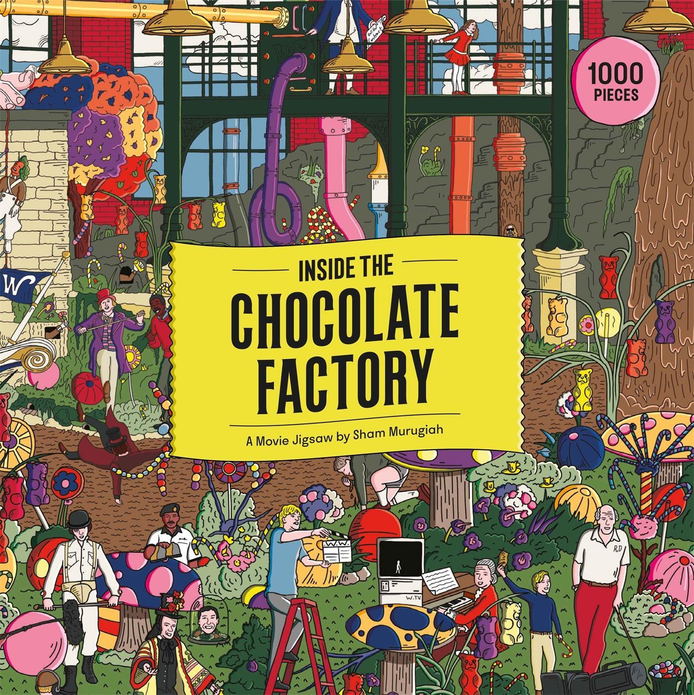Cover: 9781786278111 | Inside the Chocolate Factory. Puzzle 1000 Teile | A Movie Jigsaw