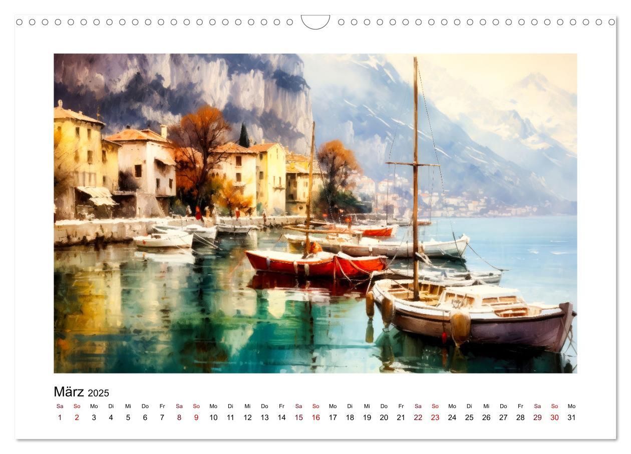 Bild: 9783383864582 | Lieblingssee (Wandkalender 2025 DIN A3 quer), CALVENDO Monatskalender